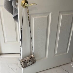 Snakeskin Crossbody Bag